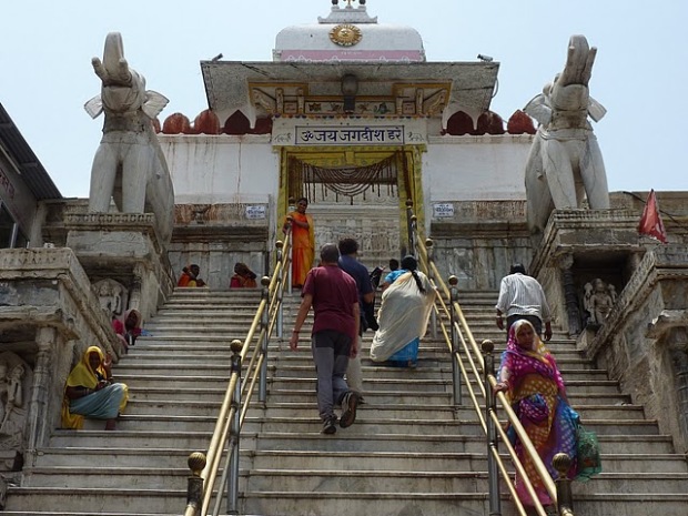 Entrance of Jagdish Temple Udaipur